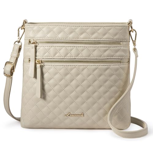 LOVEVOOK Crossbody Bag Damen Umhängetasche Klein Handtasche Damen Mittelgroß PU Leder Schultertasche Elegante Shoulder Bag Women Fashion Handy Tasche für Büro Reisen Party Freizeit Beige LOVEVOOK Crossbody Bag Damen Umhängetasche Klein Handtasche Damen Mittelgroß PU Leder Schultertasche Elegante Shoulder Bag Women Fashion Handy Tasche für Büro Reisen Party Freizeit Beige von LOVEVOOK