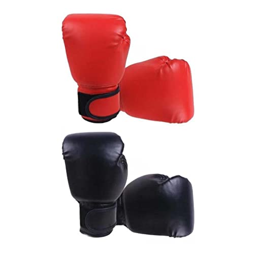 LOVIVER 2 Paar Boxhandschuhe Atmungsaktive Boxsackhandschuhe Workout Kampfhandschuh von LOVIVER