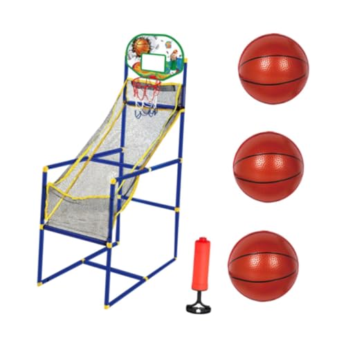 LOVIVER Arcade-Basketballspiel-Set für Kinder mit Rückwand, Sportspielzeug, Basketballkorb für den Hinterhof, Jungen, Mädchen, Büro, 3 Bälle von LOVIVER