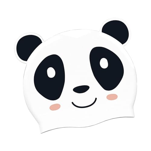 LOVIVER Badehut für Kinder, Dusch-/Badehut, Surf-Badekappe, Abdeckung für Lange und Kurze Haare, Bequeme, rutschfeste Schwimmkappe aus, weißer Panda LOVIVER Badehut für Kinder, Dusch-/Badehut, Surf-Badekappe, Abdeckung für Lange und Kurze Haare, Bequeme, rutschfeste Schwimmkappe aus, weißer Panda von LOVIVER