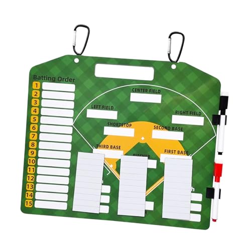 LOVIVER Baseball-Zwischenablage Baseball Coaches Board Coaches Zwischenablage Stift Clips Schiedsrichter Baseball Zubehör Baseball LOVIVER Baseball-Zwischenablage Baseball Coaches Board Coaches Zwischenablage Stift Clips Schiedsrichter Baseball Zubehör Baseball von LOVIVER