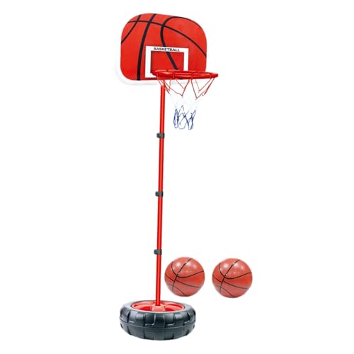 LOVIVER Basketbal-Set, Spielzeug, Kinder-Basketball-Spielzeug, höhenverstellbar, Kinder-Basketballständer, Kinder-Basketball-Set für Spiel, Geschenke, Hof, 26.5 cm X 168 cm von LOVIVER