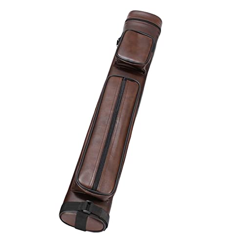 LOVIVER Billard-Queue-Tasche, 4-Loch-Aufbewahrungstasche, Verstellbarer Schultergurt für Billardstangen, Snooker-Zubehör, Brown LOVIVER Billard-Queue-Tasche, 4-Loch-Aufbewahrungstasche, Verstellbarer Schultergurt für Billardstangen, Snooker-Zubehör, Brown von LOVIVER