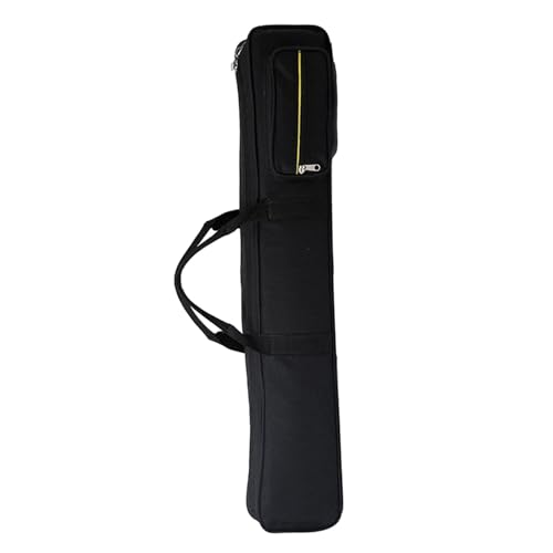 LOVIVER Billardqueue-Etui, Tragetasche für Billardstöcke, 1/2 Snooker-Queue-Tasche, Aufbewahrungstasche für Billardqueues, Aufbewahrungstasche für, Schwarz von LOVIVER