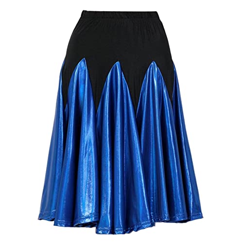 LOVIVER Damen-Tanzrock, Partykleid, Walzer, Square-Kostüm, lateinamerikanische Kleidung, Bühnenshow, Tanzkleidung, Damen, große, Blau, l LOVIVER Damen-Tanzrock, Partykleid, Walzer, Square-Kostüm, lateinamerikanische Kleidung, Bühnenshow, Tanzkleidung, Damen, große, Blau, l von LOVIVER