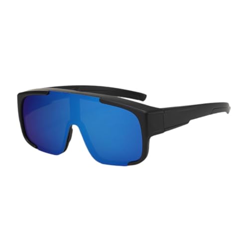 LOVIVER Fahrradbrille, Schutzbrille, stilvolle Sonnenbrille, Sport-Sonnenbrille für Golf, Outdoor-Aktivitäten, Baseball, Klettern, Ski, Blau von LOVIVER