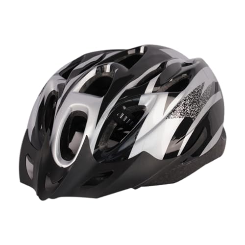 LOVIVER Fahrradhelm Stoßfester, schützender, atmungsaktiver, Verstellbarer Mountainbike-Helm mit Visier für Erwachsene, Reiten, Outdoor, Sport, Weiß LOVIVER Fahrradhelm Stoßfester, schützender, atmungsaktiver, Verstellbarer Mountainbike-Helm mit Visier für Erwachsene, Reiten, Outdoor, Sport, Weiß von LOVIVER