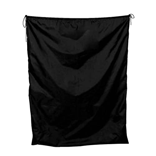 LOVIVER Große Kapazität Tasche Wasserdicht Kordelzug Aufbewahrungstasche Sack, Schwarz, 70x90cm von LOVIVER