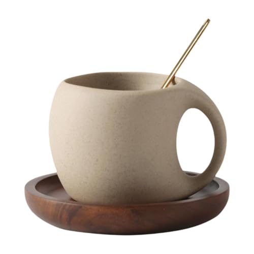 LOVIVER Kaffeetasse aus, Kaffeetasse, kreativ, 250 ml, Trinktasse, einzigartige Espressotasse, Teetasse für Büro, Nachmittagstee, Küche, mit Untertasse LOVIVER Kaffeetasse aus, Kaffeetasse, kreativ, 250 ml, Trinktasse, einzigartige Espressotasse, Teetasse für Büro, Nachmittagstee, Küche, mit Untertasse von LOVIVER