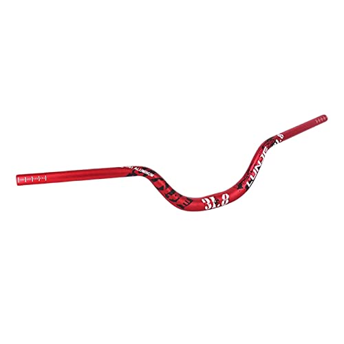 LOVIVER Mountainbike Lenker DH Fahrrad 31,8 Mm Riser Lenker, Rot 720mm von LOVIVER