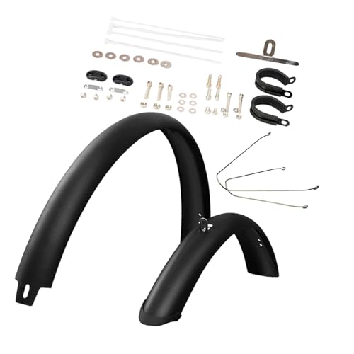 LOVIVER Mountainbike-Schutzbleche, Fahrradkotflügel, tragbare, verbreiterte Mountainbike-Schutzbleche, vorderer und hinterer Schmutzfänger für Mountainbikes, for 29inch Bikes LOVIVER Mountainbike-Schutzbleche, Fahrradkotflügel, tragbare, verbreiterte Mountainbike-Schutzbleche, vorderer und hinterer Schmutzfänger für Mountainbikes, for 29inch Bikes von LOVIVER