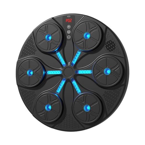LOVIVER Musik Boxen Training Maschine Boxen Trainer Hause Sanda Rhythmus Ziel Punching Pad Elektronische Musik Boxen Ziel, Schwarz LOVIVER Musik Boxen Training Maschine Boxen Trainer Hause Sanda Rhythmus Ziel Punching Pad Elektronische Musik Boxen Ziel, Schwarz von LOVIVER