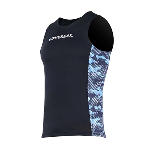 LOVIVER Neoprenanzug-Weste für Damen und Herren, Surf-Oberteile, Wassersport, Badeanzug, Neoprenanzug, Jacke, Tauchen, ärmellose Weste zum Kanufahren, l LOVIVER Neoprenanzug-Weste für Damen und Herren, Surf-Oberteile, Wassersport, Badeanzug, Neoprenanzug, Jacke, Tauchen, ärmellose Weste zum Kanufahren, l von LOVIVER