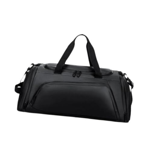 LOVIVER Reisetasche, Trainingstasche, Sporttasche, Sporttasche, Tragetasche, Umhängetasche mit Schuhfach für Fitness, Wochenende, Outdoor, Schwarz von LOVIVER