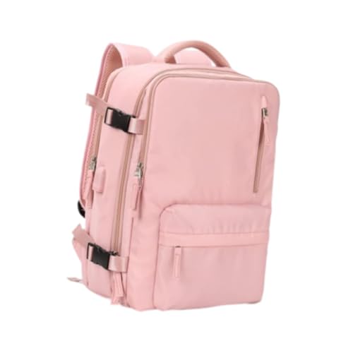 LOVIVER Reisetasche Herren Rucksack Wasserdicht Zubehör Aufbewahrungstasche Business Rucksäcke Sporttasche für Rucksackreisen Sport Fitnessstudio Fitness, Rosa von LOVIVER