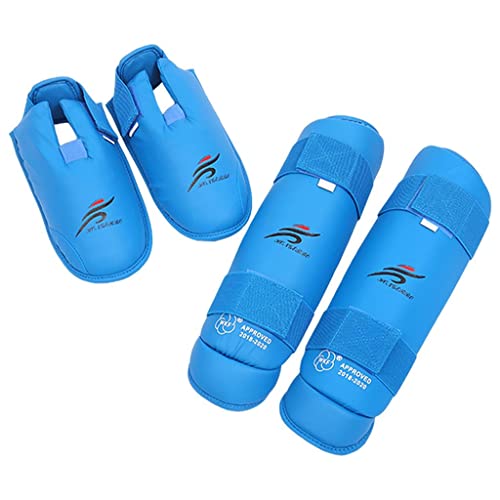 LOVIVER Schienbein Ristschutz Beinschutz Fußschutz Taekwondo Boxen, Blue, m LOVIVER Schienbein Ristschutz Beinschutz Fußschutz Taekwondo Boxen, Blue, m von LOVIVER