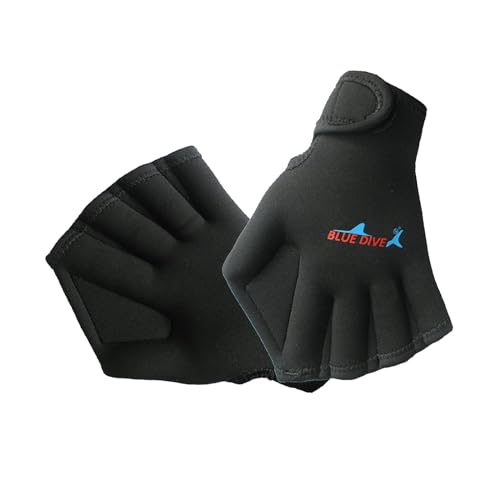 LOVIVER Schwimmhandschuhe mit Schwimmhäuten, Schwimmhandschuhe, Paddel-Fünf-Finger-Handschuhe, Schnorchelflossen-Handhandschuhe, Wasserhandschuhe für, SCHWARZ LOVIVER Schwimmhandschuhe mit Schwimmhäuten, Schwimmhandschuhe, Paddel-Fünf-Finger-Handschuhe, Schnorchelflossen-Handhandschuhe, Wasserhandschuhe für, SCHWARZ von LOVIVER