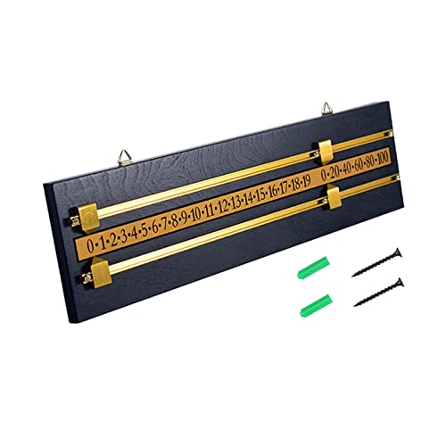 LOVIVER Shuffleboard Scoreboard Billard Score Keeper Scoring Home Supplies Snooker Game Counters Score Board, Schwarz LOVIVER Shuffleboard Scoreboard Billard Score Keeper Scoring Home Supplies Snooker Game Counters Score Board, Schwarz von LOVIVER