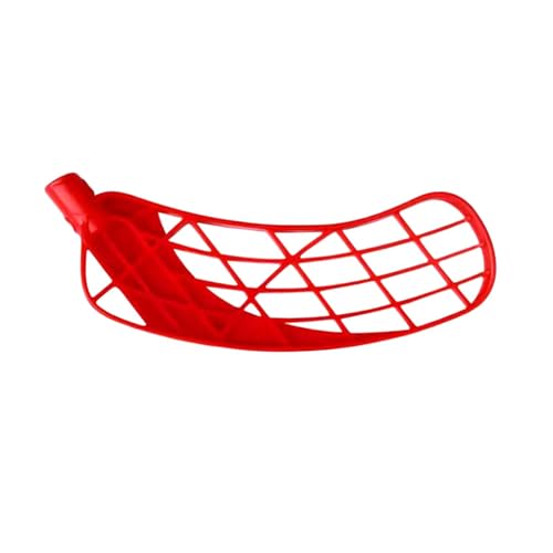 LOVIVER Unihockey-Klinge Unihockey-Ersatzklinge Rollerhockey-Schlägerklinge PE Einfach zu installierende, leichte Inline-Hockey-Schlägerklinge, Rote Linke Hand von LOVIVER