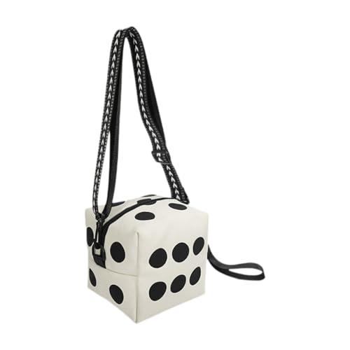 LOVIVER Würfelförmige Crossbody -Bag -Umhängetasche Reißverschluss Leinwand Trendy Casual Slingsasche LOVIVER Würfelförmige Crossbody -Bag -Umhängetasche Reißverschluss Leinwand Trendy Casual Slingsasche von LOVIVER