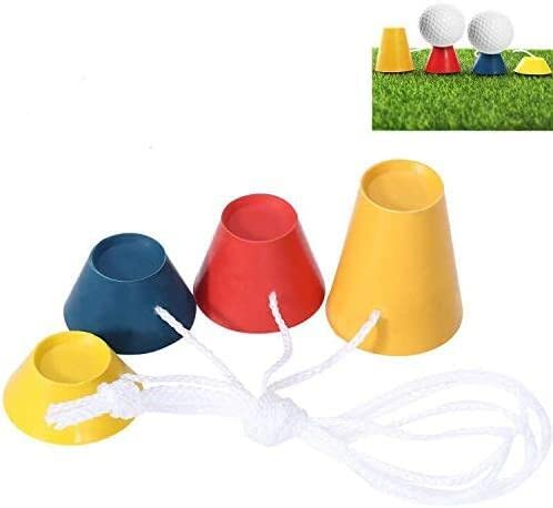 Golf Tees Gummi Kurz Golftees Wintertees Set 4 Stück, Bunt Winter Tee Unterschiedlicher Höhe Golfbälle Driver Range Matte Zubehör, Training Gummitees für Indoor Outdoor Übungsmatte Sport (4 Stück) Golf Tees Gummi Kurz Golftees Wintertees Set 4 Stück, Bunt Winter Tee Unterschiedlicher Höhe Golfbälle Driver Range Matte Zubehör, Training Gummitees für Indoor Outdoor Übungsmatte Sport (4 Stück) von LOVMEAD
