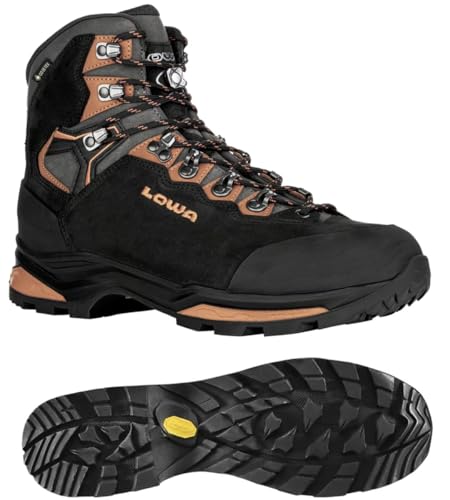 LOWA Stiefel mittel Camino EVO GTX S schwarz/orange 46 LOWA Stiefel mittel Camino EVO GTX S schwarz/orange 46 von LOWA
