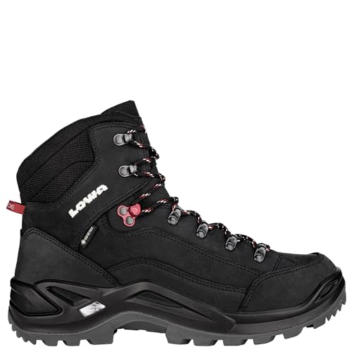 LOWA Stiefel mittel Renegade GTX MID schwarz/rubinrot 42.5 LOWA Stiefel mittel Renegade GTX MID schwarz/rubinrot 42.5 von LOWA