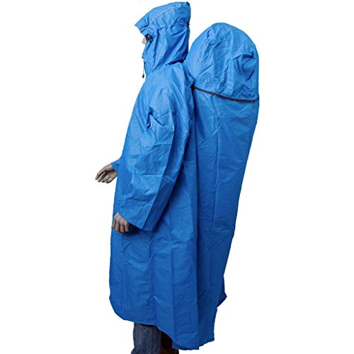 LOWLAND OUTDOOR Rucksackregenponcho, Blau, XL LOWLAND OUTDOOR Rucksackregenponcho, Blau, XL von LOWLAND OUTDOOR