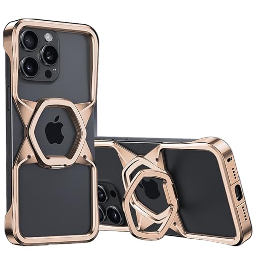 LOXO CASE Hülle für iPhone 16 Pro Max/16 Pro/16 Plus/16, Metallstoßrahmen mit Integriertem Ständer, Schutz in Militärqualität, Kompatibel mit MagSafe,Desert,16 Pro LOXO CASE Hülle für iPhone 16 Pro Max/16 Pro/16 Plus/16, Metallstoßrahmen mit Integriertem Ständer, Schutz in Militärqualität, Kompatibel mit MagSafe,Desert,16 Pro von LOXO CASE