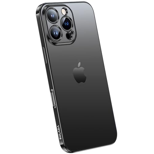 LOXO CASE Hülle für iPhone 16 Pro Max/16 Pro/16 Plus/16, Premium Matt Ultradünn, Anti-Fingerabdruck, Anti-Vergilbung, Rundum-Kameraschutz,Black,16 Pro von LOXO CASE