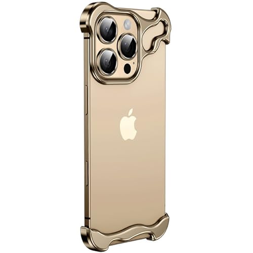 LOXO CASE Hülle für iPhone 16 Pro Max/16 Pro/16 Plus/16, Speziell Geformtes Metall-Eckpolster, Anti-Fall-Telefonhülle mit Kameraobjektivschutz, Minimalistischer Schutz,Desert,16 Plus von LOXO CASE