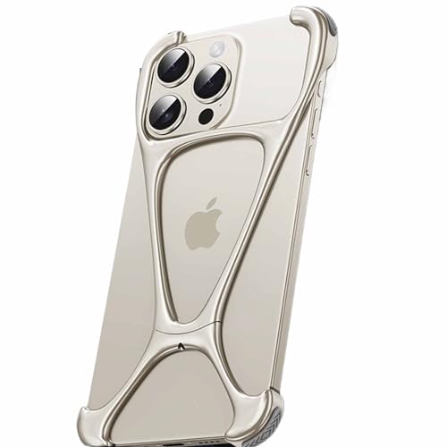 LOXO CASE Hülle für iPhone 16 Pro Max/16 Pro/16 Plus/16, ultraleichte, stoßfeste Legierung, Gefühl wie blankes Metall, Wärmeableitung, robuster Schutzrahmen,Natural Titanium,16 Pro Max LOXO CASE Hülle für iPhone 16 Pro Max/16 Pro/16 Plus/16, ultraleichte, stoßfeste Legierung, Gefühl wie blankes Metall, Wärmeableitung, robuster Schutzrahmen,Natural Titanium,16 Pro Max von LOXO CASE