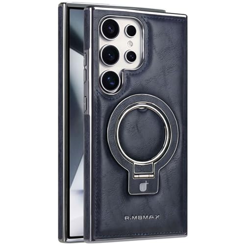 LOXO CASE Schutzhülle für Samsung Galaxy S25 Ultra/S25 Plus/S25, Kompatibel mit MagSafe, Premium-PU-Leder, Magnetische Schutzhülle mit Unsichtbarem Ringständer,Blue,S25 Ultra LOXO CASE Schutzhülle für Samsung Galaxy S25 Ultra/S25 Plus/S25, Kompatibel mit MagSafe, Premium-PU-Leder, Magnetische Schutzhülle mit Unsichtbarem Ringständer,Blue,S25 Ultra von LOXO CASE
