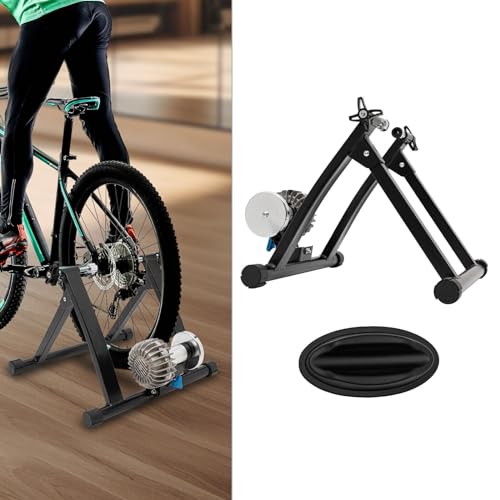 26-29In 700C Fahrrad Trainer Stand Training Rack Einstellbares Fahrrad Rollentrainer,Portable Indoor Bike Trainer Mit Schnellspannhebel,Fahrradtrainer Ständer für Indoor-Workouts 26-29In 700C Fahrrad Trainer Stand Training Rack Einstellbares Fahrrad Rollentrainer,Portable Indoor Bike Trainer Mit Schnellspannhebel,Fahrradtrainer Ständer für Indoor-Workouts von LOYEMAADE
