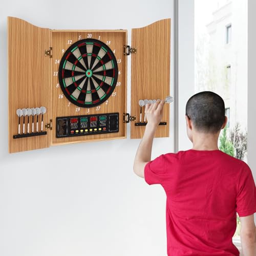 Elektronische Dartboards Dart-Automat Schrank Dartscheibe Dekorative Set 12 Darts & Dartscheiben,für 1-16 Spieler Elektronische Dartboards Dart-Automat Schrank Dartscheibe Dekorative Set 12 Darts & Dartscheiben,für 1-16 Spieler von LOYEMAADE