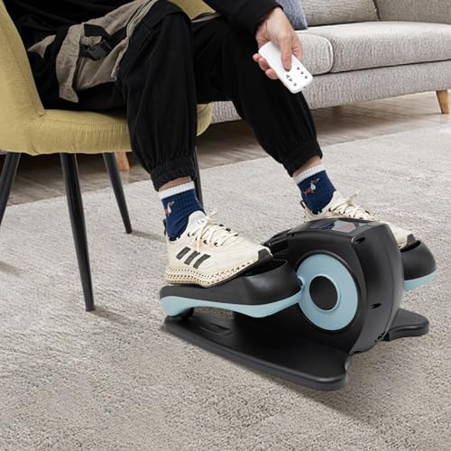 Ellipsentrainer mit Fernbedienung,Fünf einstellbare Geschwindigkeiten,Vorwärts- und Rückwärtsrotationsmodi,Tragbare Crosstrainer Massagepartikeln können für Senioren, Jugendliche Erwachsene Ellipsentrainer mit Fernbedienung,Fünf einstellbare Geschwindigkeiten,Vorwärts- und Rückwärtsrotationsmodi,Tragbare Crosstrainer Massagepartikeln können für Senioren, Jugendliche Erwachsene von LOYEMAADE