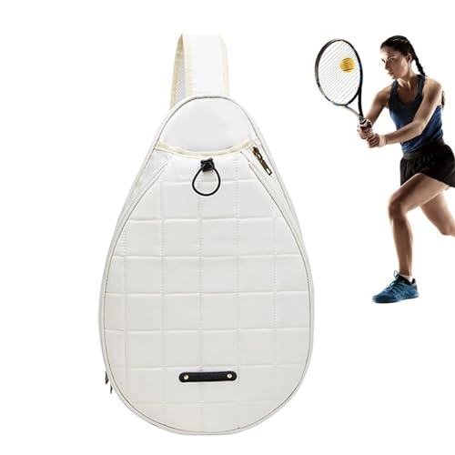 Tennistasche für Damen, Racquetballtasche, Tennisschlägertasche, Sporttasche mit großem Fassungsvermögen, Tennisrucksack, Badmintonschlägertasche, Schlägerabdeckung von LPORF