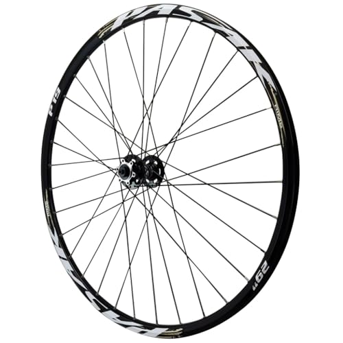 LPYDWZ MTB Fahrrad Laufradsatz 26/27,5/29 Zoll, Doppelwandige Aluminiumlegierung Vorne Und Hinten 32 Speichen Felge Abgedichtete Lagernabe for 7–12 Gänge 2150G(Front,24 inch) von LPYDWZ