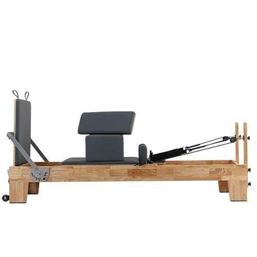 LQQHFSW Pilates Reformer-Maschine，Pilates Bett Mit Einstellbarer IntensitäT FüR Zuhause Und Fitnessstudio Trainingsgeräte für Fitness-Enthusiasten and Anfänger von LQQHFSW