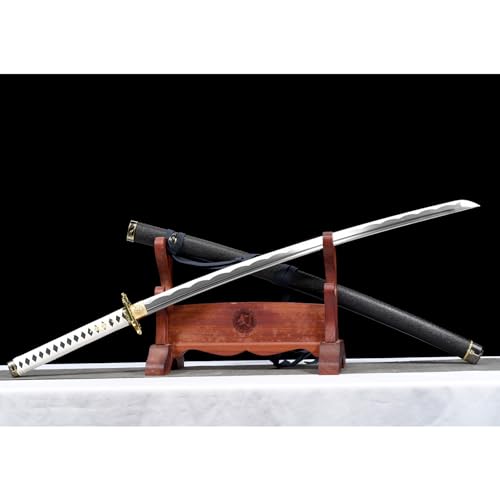 LQSLFsword 103cm/Devil May Cry 5 Schwert/Vergil Schwert/Krieger Yamato Schwert/Dante Rebellion/Katana/scharf, Handgeschmiedeter 1045 Stahl LQSLFsword 103cm/Devil May Cry 5 Schwert/Vergil Schwert/Krieger Yamato Schwert/Dante Rebellion/Katana/scharf, Handgeschmiedeter 1045 Stahl von LQSLFsword