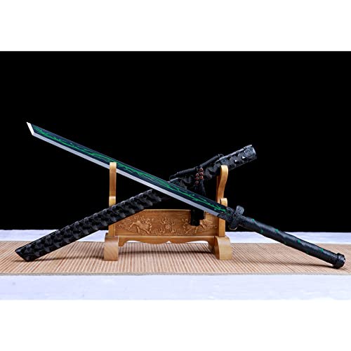 LQSMX sword 43.3 in Broadsword/scharf/Chinesisches Kampfsportmesser Katana Schwert echt Samuraischwert Handgeschmiedeter Manganstahl LQSMX sword 43.3 in Broadsword/scharf/Chinesisches Kampfsportmesser Katana Schwert echt Samuraischwert Handgeschmiedeter Manganstahl von LQSMX sword