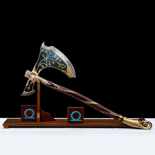 LQSMX sword God of War Sword/Sharp/ 77cm Leviathan's Axe Handgeschmiedeter hoher Manganstahl Sammlung, Rollenspiel, Geschenke von LQSMX sword