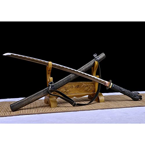 LQSMX sword Samuraischwert scharf Schwerter echte Waffen Handgeschmiedeter hoher Manganstahl LQSMX sword Samuraischwert scharf Schwerter echte Waffen Handgeschmiedeter hoher Manganstahl von LQSMX sword