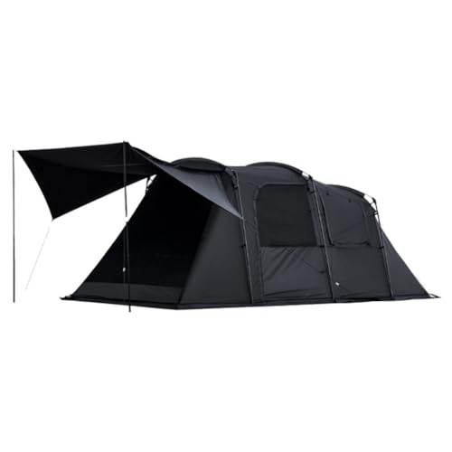 Tent for Camping Luxuriöses Outdoor-Zelt Mit Einem Schlafzimmer Und Einem Wohnzimmer, Tragbare, Verdickte, Regensichere Campingzeltausrüstung Zelte von LQVAIPT