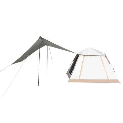 Tent for Camping Überdachungszelt Im Freien, All-in-One, Vollautomatischer Sonnenschutz, Belüftung, Camping, Tragbare Klappausrüstung Zelte (Color : M, Size : B) von LQVAIPT