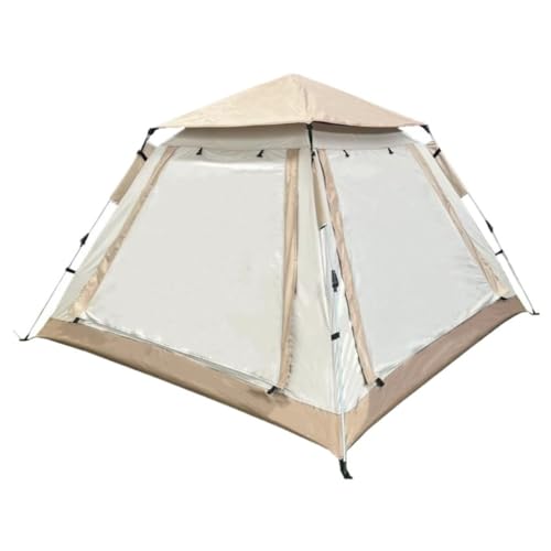 Tent for Camping Vollautomatisches Einlagiges Strandcamping-Glasfaser-Regenschutzzelt for Den Außenbereich, Anti-Mücken-Zelt Zelte (Color : G, Size : D) von LQVAIPT