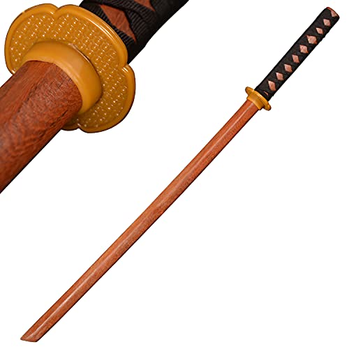 LQZJG Training Schwert Katana Praxis Schwert Original Holz geschnitzt Drachen Muster 99cm LQZJG Training Schwert Katana Praxis Schwert Original Holz geschnitzt Drachen Muster 99cm von LQZJG