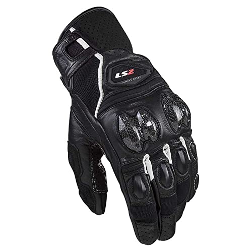 LS2 Handschuhe Spark 2 Leder schwarz/weiß Größe M | geeignet für den Frühling;Sommer;Herbst | hochwertigen Leder | Abriebfestigkeit | Reißfestigkeit | Aufprallschutz | Ergonomisch | LS2 Handschuhe Spark 2 Leder schwarz/weiß Größe M | geeignet für den Frühling;Sommer;Herbst | hochwertigen Leder | Abriebfestigkeit | Reißfestigkeit | Aufprallschutz | Ergonomisch | von LS2
