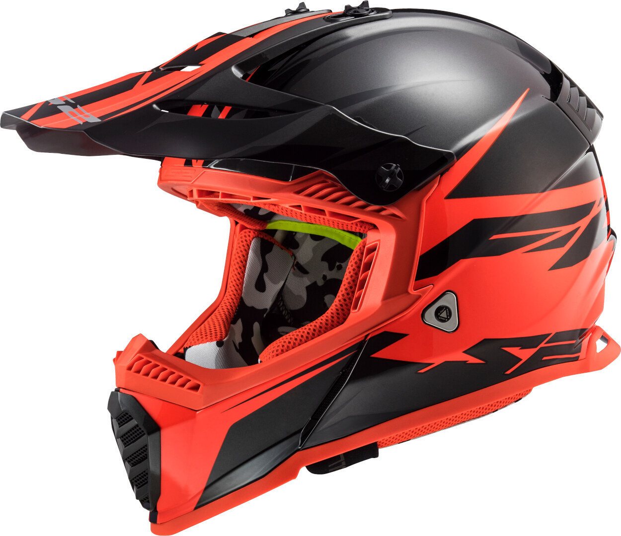 LS2 Motocrosshelm MX437 Fast Evo Roar Motocross Helm LS2 Motocrosshelm MX437 Fast Evo Roar Motocross Helm von LS2
