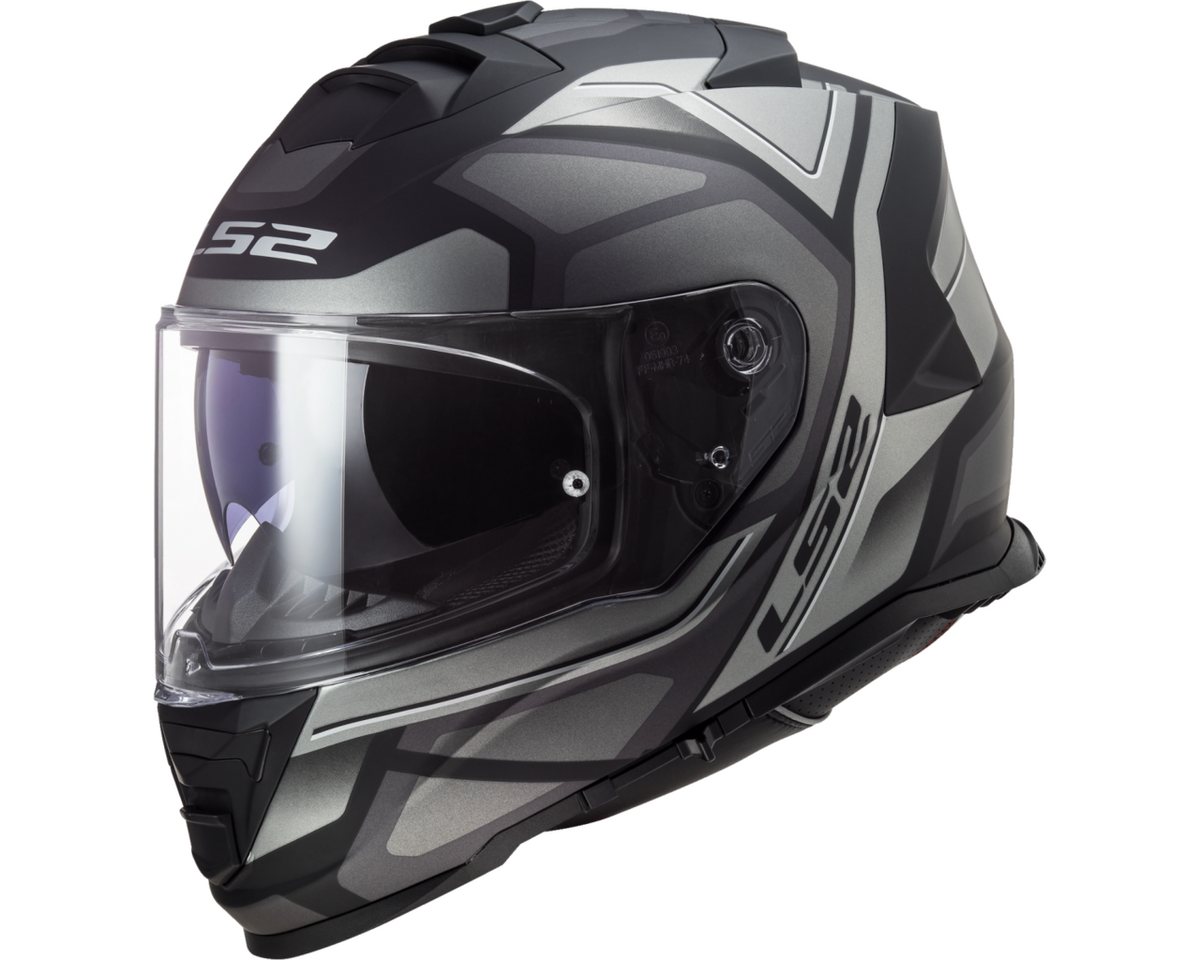 LS2 Motorradhelm LS2 FF800 Storm Integralhelm Faster matt-titanium XS von LS2